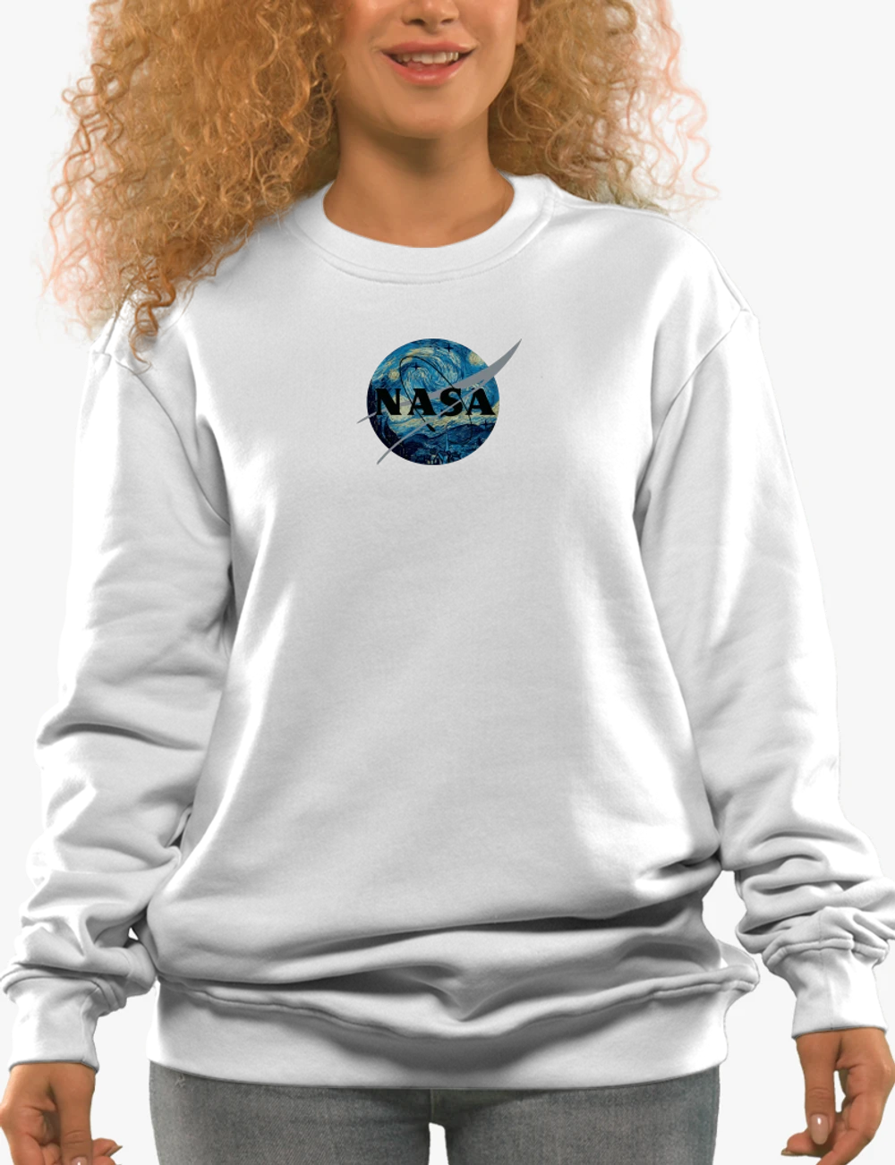 Nasa van store gogh sweatshirt