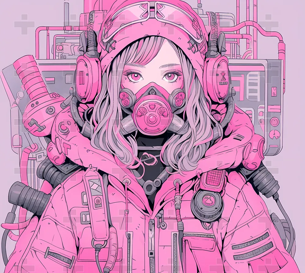 Cyberpunk Anime Girl