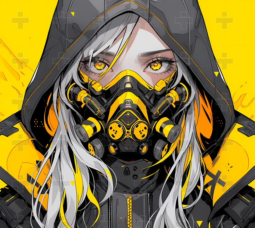 Cyberpunk Girl - Animated Wallpaper 