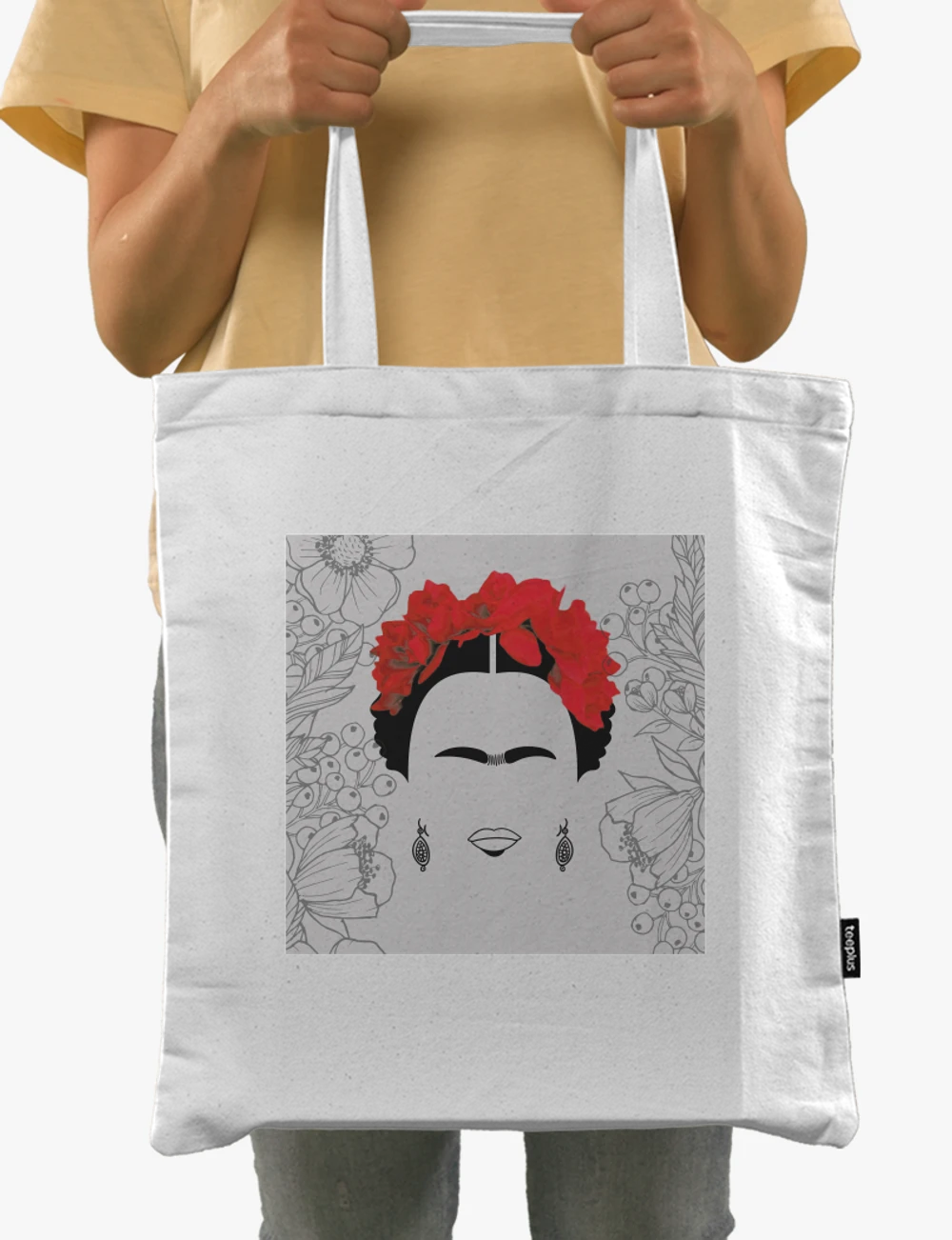 Frida kahlo tote on sale bag