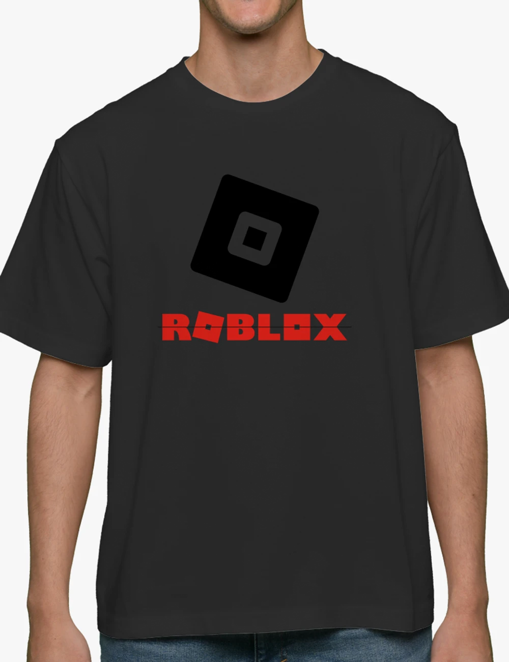 T-shirt em algodão Roblox Cor PRETO - RESERVED - 9820K-99X