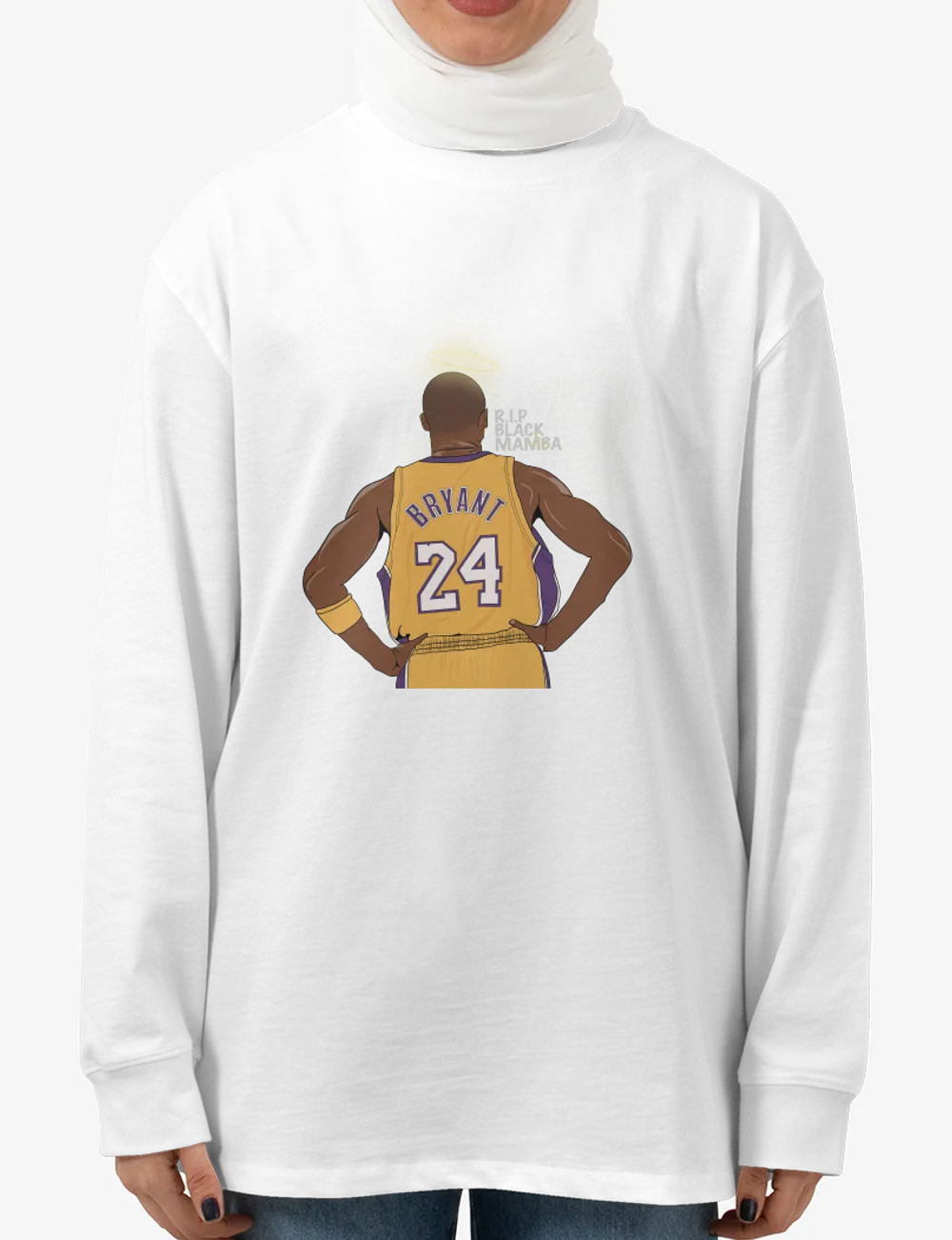 Kobe bryant clearance long sleeve shirt