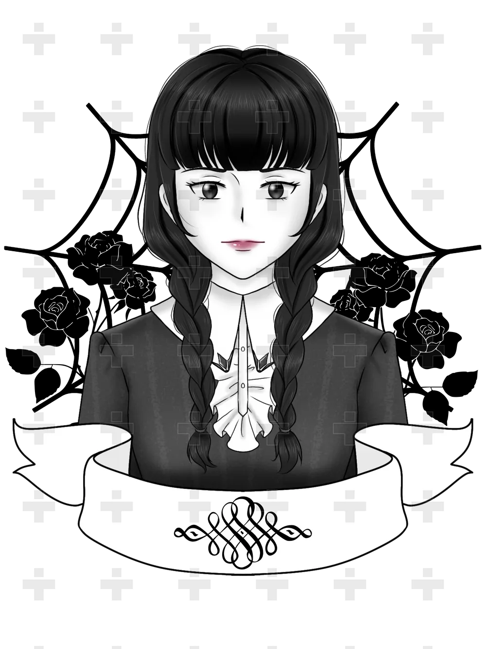 Fanart of Wednesday Addams : r/AddamsFamily